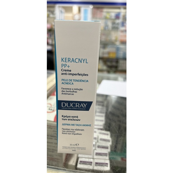 KEM GIẢM MỤN MỜ THÂM DUCRAY KERACNYL PP+ ANTI - BLESMISH CREAM 30ML