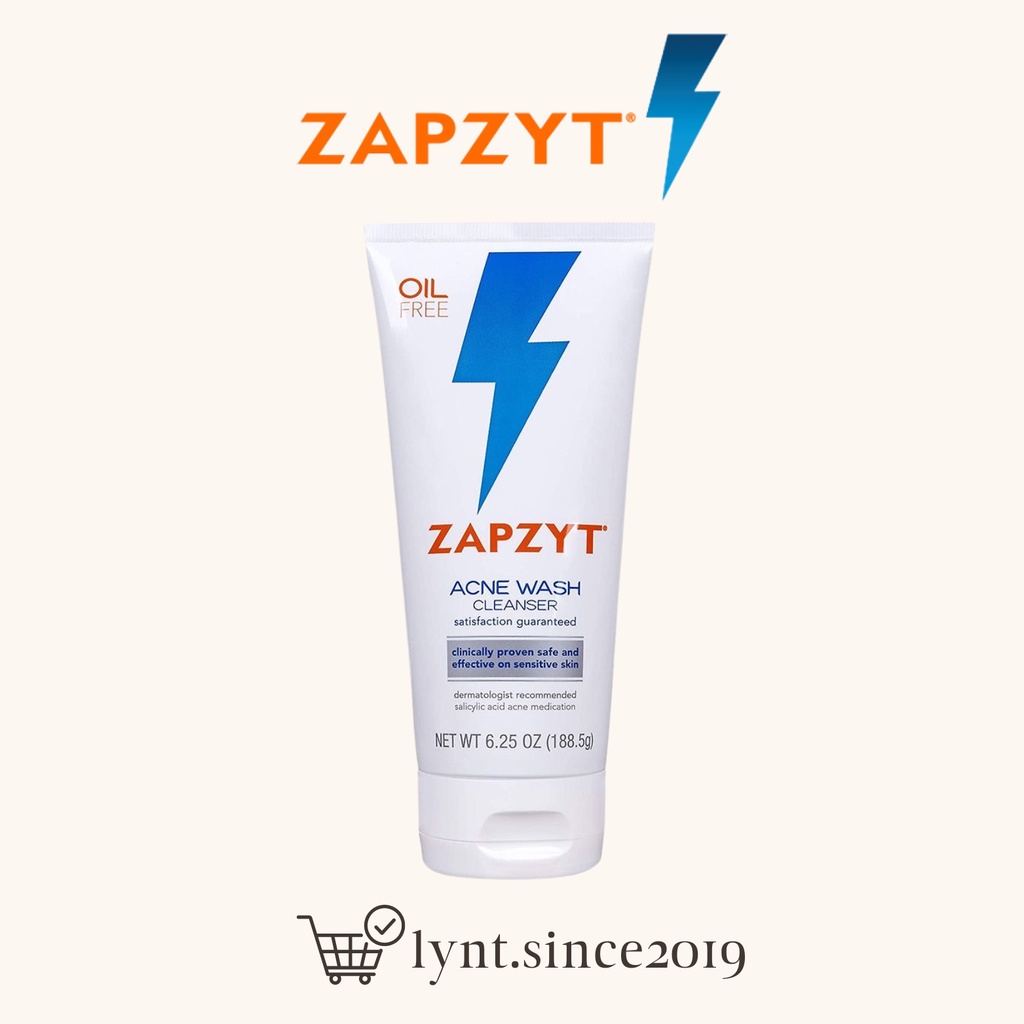 (Bản mới) Sữa rửa mặt Zapzyt Ance Wash Cleanser 177g