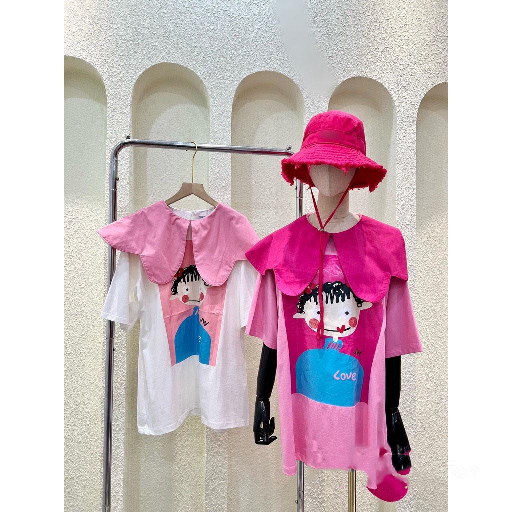 [ AP81 ] Áo phông cô gái cổ bèo xinh xắn