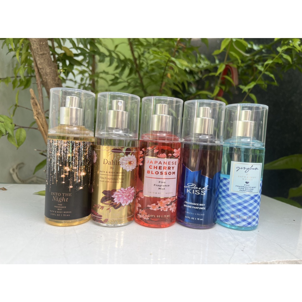 Xịt thơm toàn thân Body mist Bath And Body Works 75ML