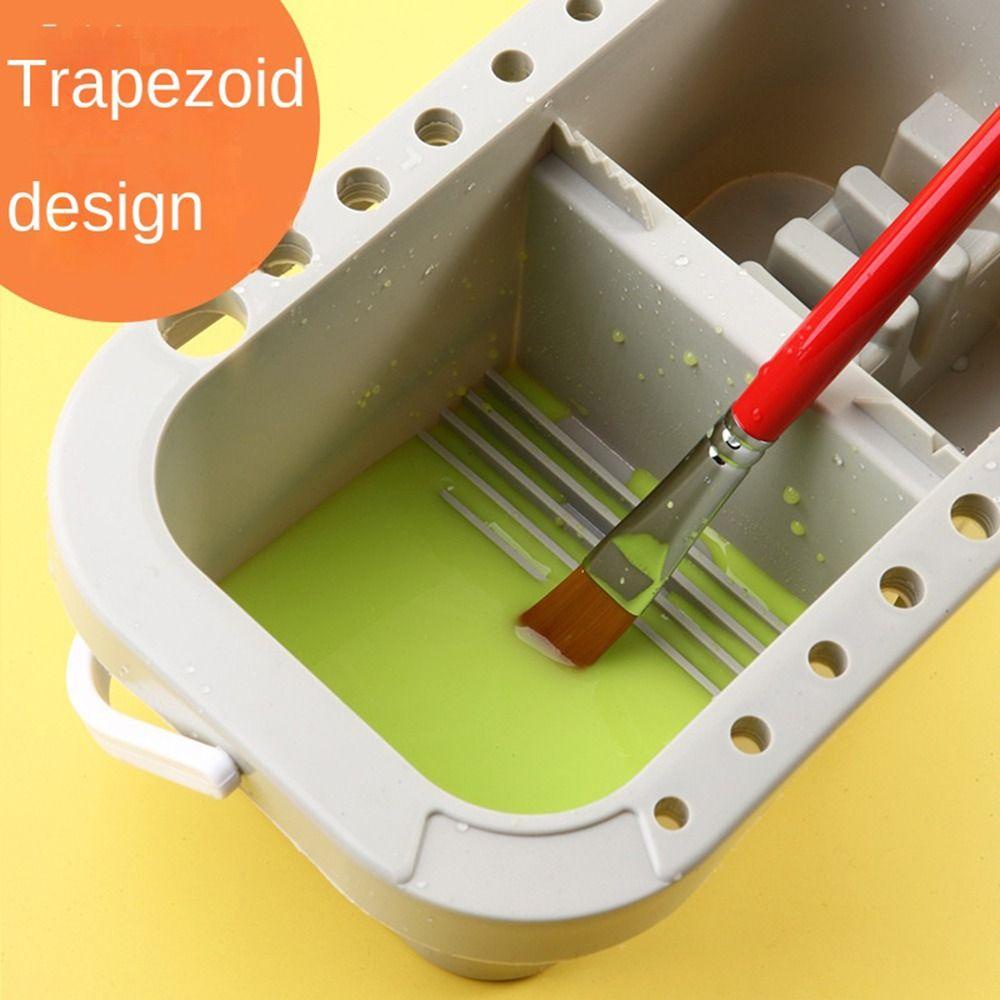 Hộp Acrylic Đựng Cọ Vẽ Tranh Đa Năng Tiện Dụng