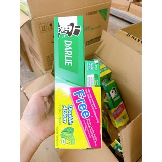 Kem đánh răng Darlie double action hộp 225g+40g