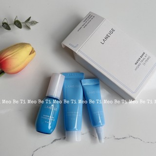 Set dưỡng mini cung cấp nước Laneige Water Bank Trial Kit
