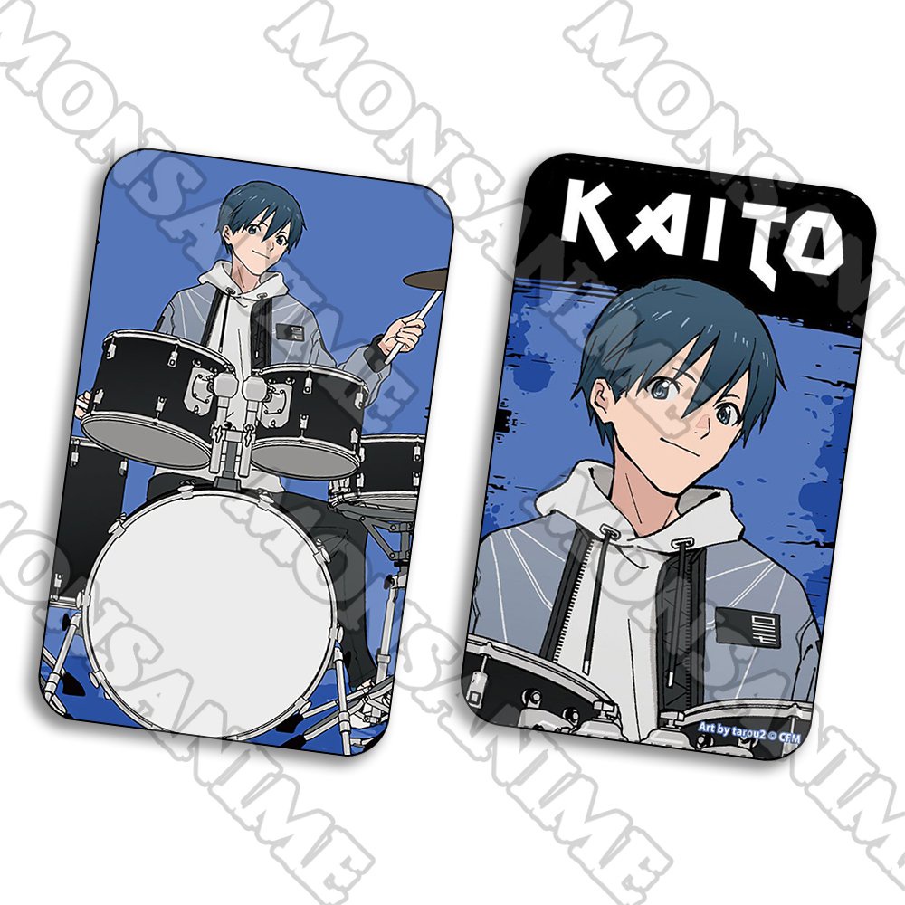 Card bo góc in hình HATSUNE MIKU ảnh thẻ bo viền 5*8cm anime chibi dễ thương đáng yêu