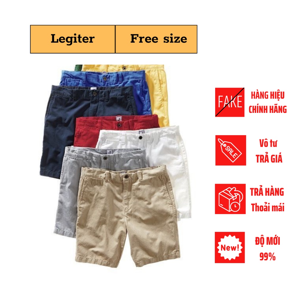 Quần short nam 2hand, đồ si hiệu, hàng thùng tuyển chọn còn như mới, quần đùi thương hiệu Legiter secondhand