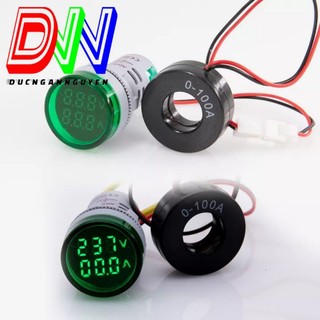 Đồng hồ Led đo Volt và Ampe AC 500V 100A
