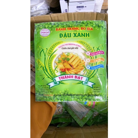 Bánh tráng bò bía đậu xanh - Bánh đa nem bò bía