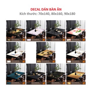 DECAL DÁN BÀN ĂN SANG TRỌNG - TÔNG HỢP MẪU