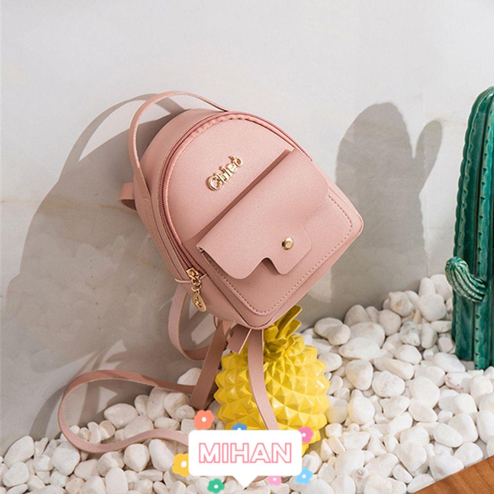 Ba Lô Du Lịch Mini Màu Trơn Thời Trang MIHAN1