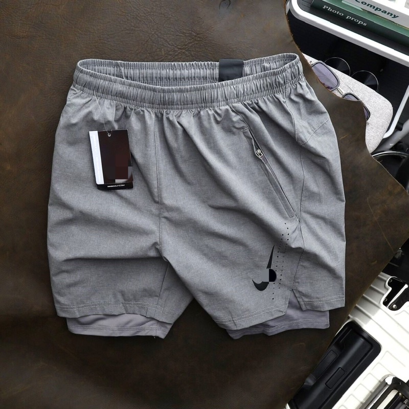 QUẦN ĐÙI THỂ THAO NAM 2 LỚP TẬP GYM, TẠ, CHẠY BỘ, TENNIS