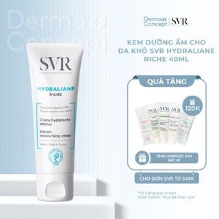 Kem dưỡng ẩm cho da khô, rất khô SVR Hydraliane Riche 40ml [NHẬP KHẨU CHÍNH HÃNG 100%]