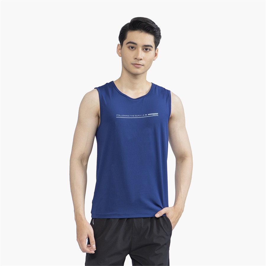 Áo sát nách tanktop nam Aristino ATT019S2 dáng regular fit chất thể thao mềm mát, co giãn vận động thoải mái, trẻ trung