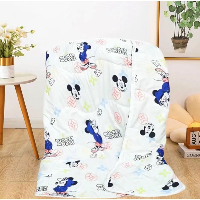 Chăn đũi cho bé mùa hè thu, chăn trẻ em mỏng mát đắp hè thu kt 100*145 cm mẫu mới 2023 của nhà Sam