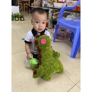 Set len tự móc Diy - khủng long 40cm