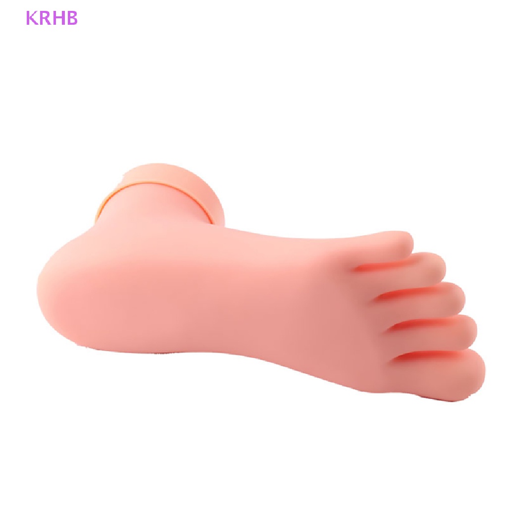 Bàn Chân Nhựa Mềm Linh Hoạt Luyện Tập Làm Móng Mới