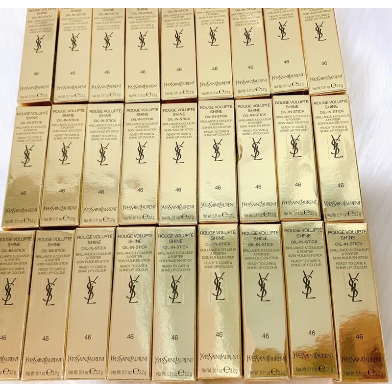 Son thỏi YSL 46 Orange Perfecto Màu Cam Đào.Full box