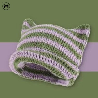 Mũ Len Beanie Đính Tai Mèo Nhỏ Dễ Thương Thời Trang 2022 Cho Bạn Gái