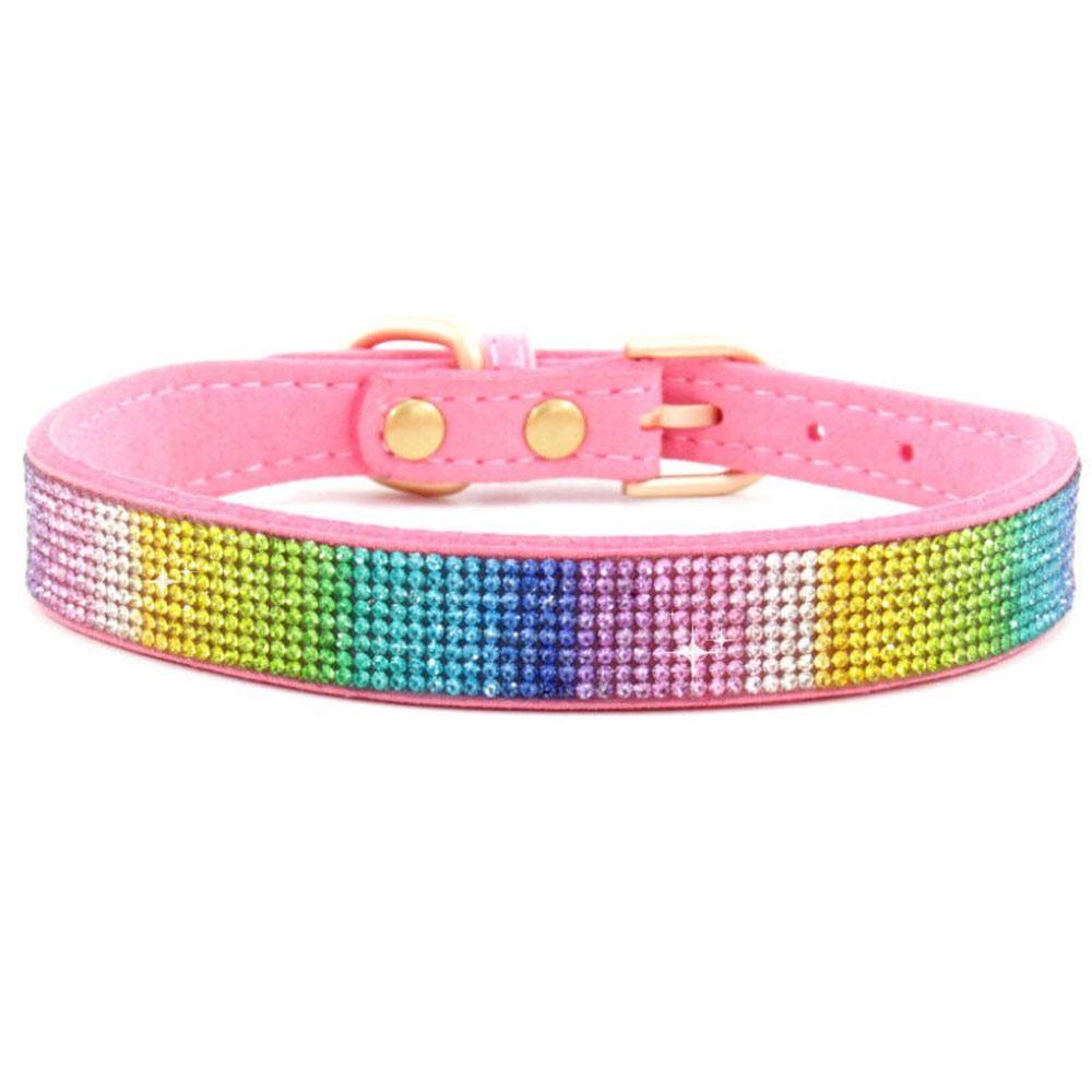 YNATURAL Vòng Cổ ĐíNh Đá LấP LáNh Cho Thú Cưng