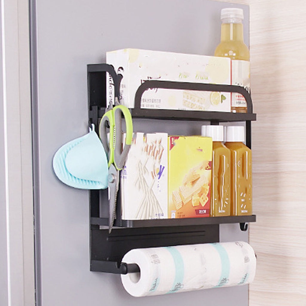 [Hàng Sẵn] Kệ Tủ lạnh từ tính - Giá Đựng gia vị treo tủ lạnh / Lò vi sóng Đa Năng Tiện Dụng Cho Nhà Bếp【Utah054】