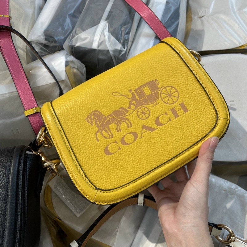 Túi coach nắp gập