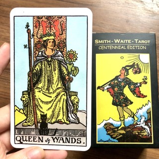 Bài Smith Waite Centennial Tarot size gốc loại đẹp bản tiếng anh