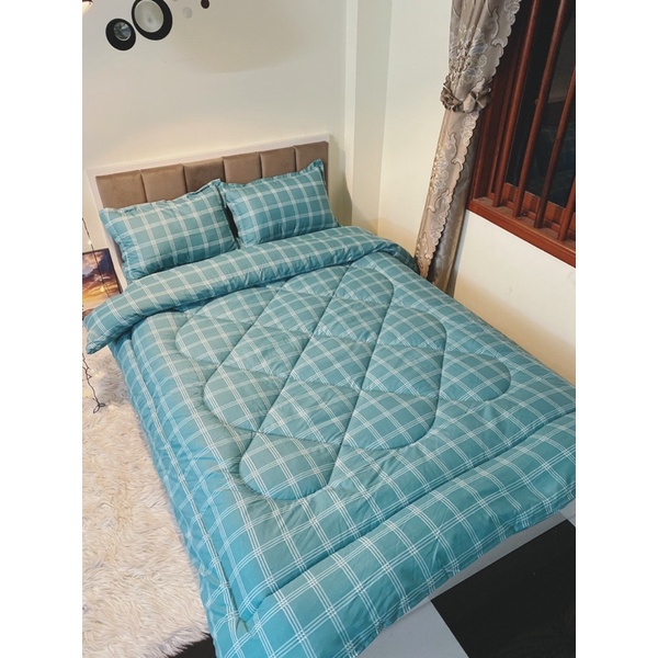 Bộ ga gối hè cotton họa tiết đáng yêu Mượt Decor chăn ga gối set 3 món 4 món