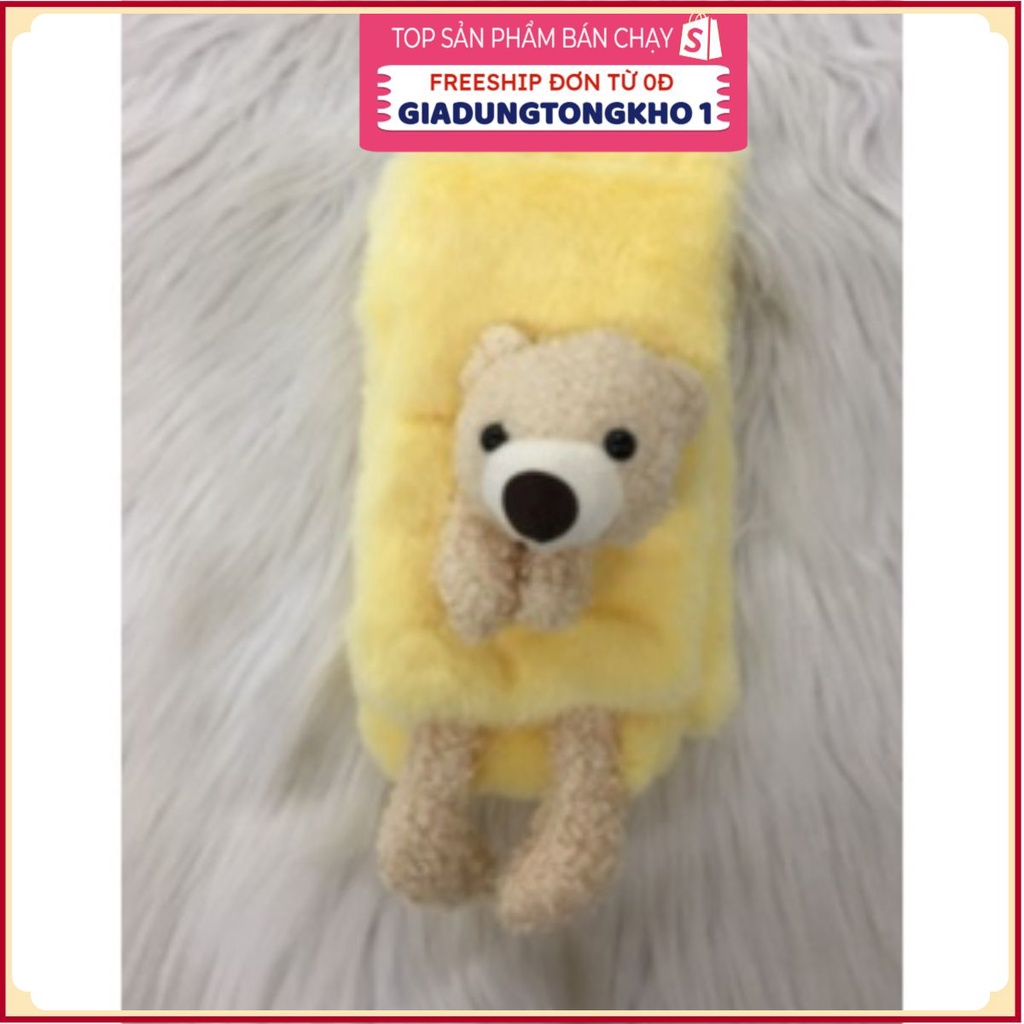 Khăn Quàng Cổ Bằng Lông Hình Gấu Đáng Yêu Ấm ÁpGIADUNGTONGKHO1Khăn ống siêu ấm, siêu mềm mịn cho bé từ 0-4 tuổi