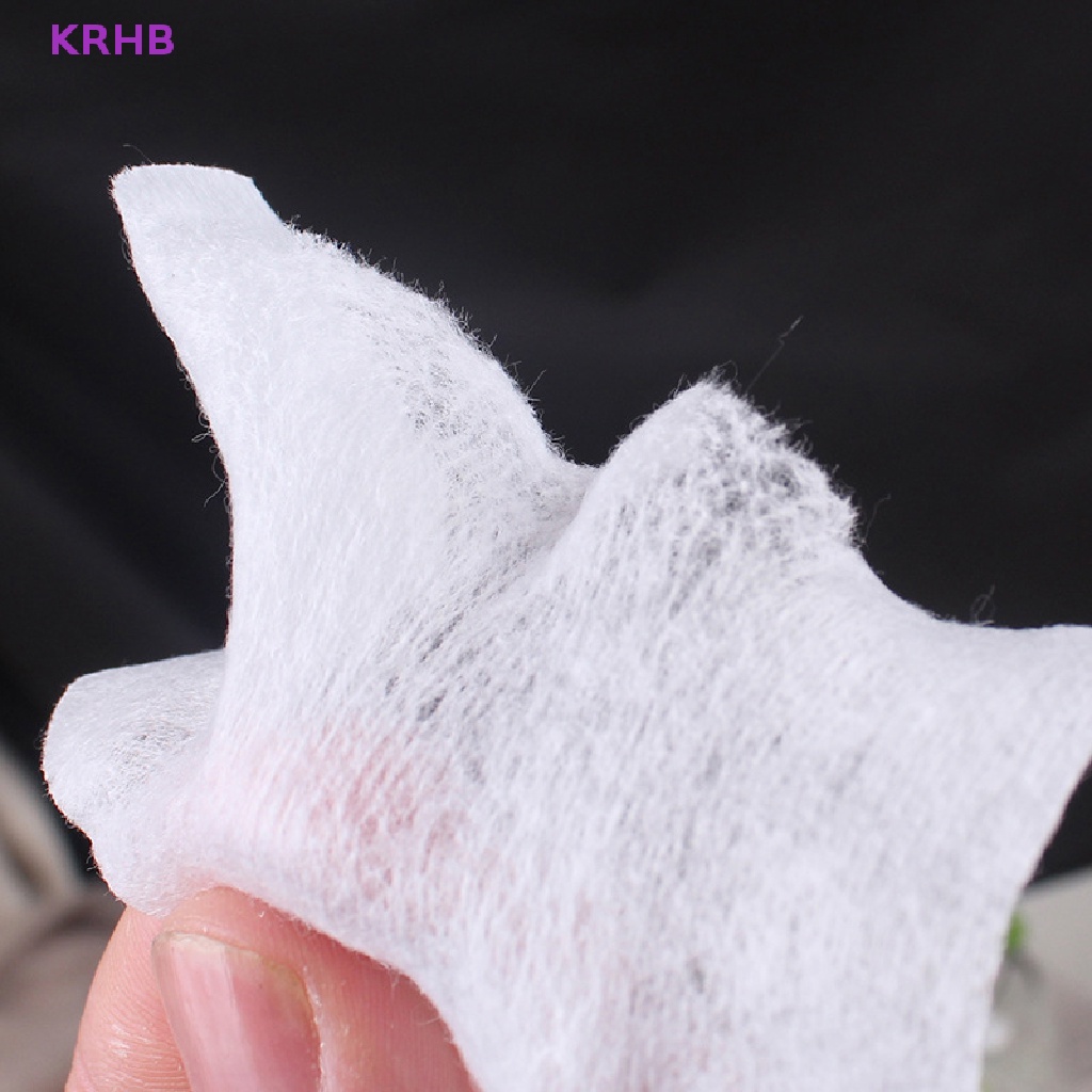 Gói 100 Miếng Bông Tẩy Trang Dùng Một Lần Chất Liệu Cotton Mềm Mại Tiện Dụng