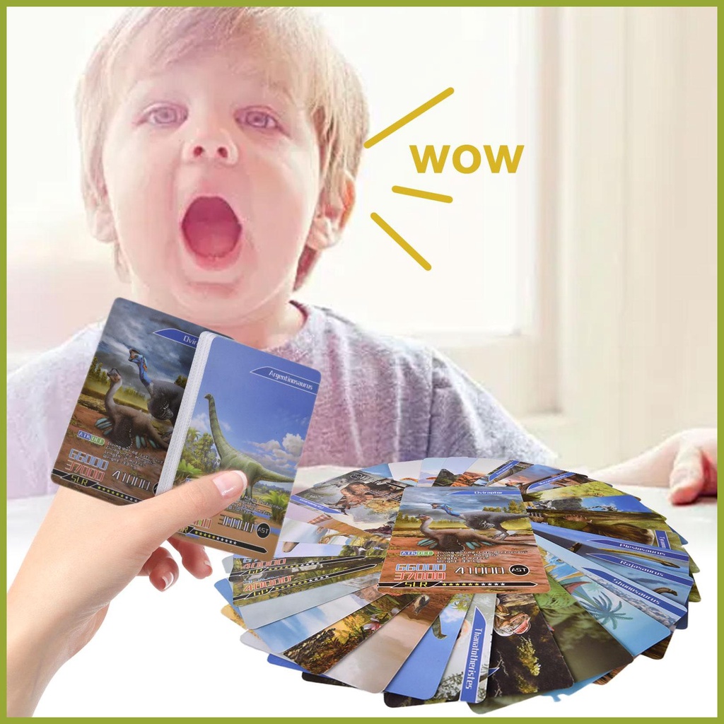 Bộ 55 Thẻ Nhớ Hình Khủng Long Độc Đáo