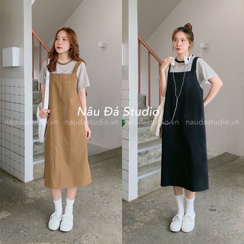 SET YẾM TẶNG KÈM ÁO THUN SỌC (ảnh thật) - NÂU ĐÁ STUDIO.