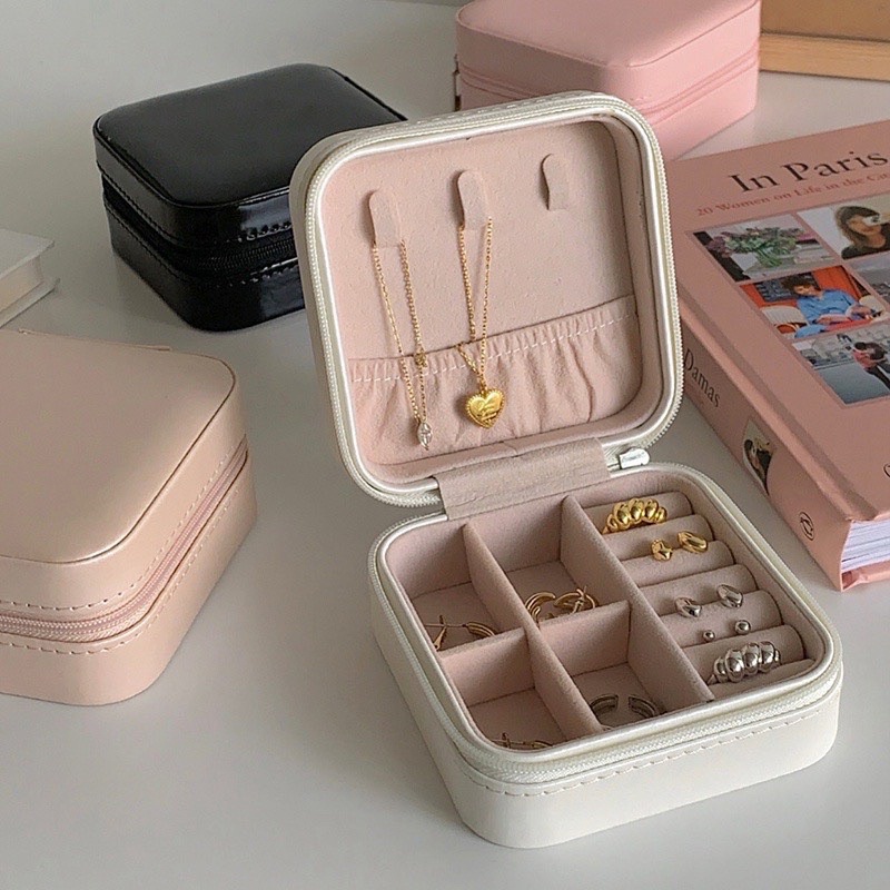 Hộp Đựng Trang Sức Thiết Kế Đơn Giản Tiện Dụng Ốp