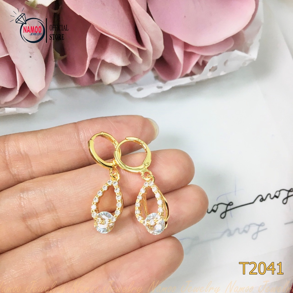Bông Tai Nữ T2041 Đẳng Cấp Phái Đẹp Namoo Jewelry