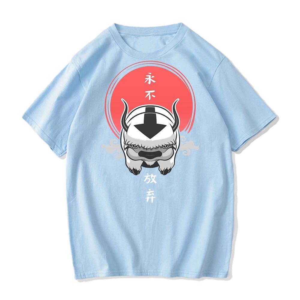 Avatar Áo Thun Nam Tay Ngắn Cổ Tròn In Hình Phong Cách Phim the last airbender Cá Tính