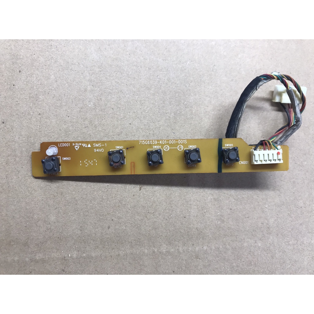 Phím khiển LCD Philips 22 inch 223V 715G6039-K01-001-001S tháo máy sống - Bảo hành 1 tháng