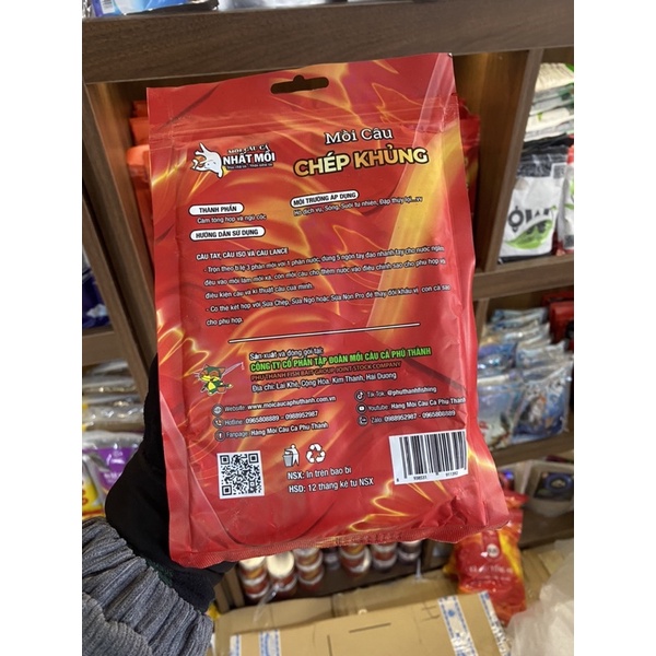 Mồi Câu Chép Khủng Phú Thành Chuyên Câu Chép Khủng, Chép To siêu nhạy