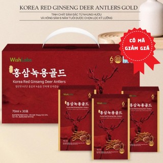 Nước hống sâm nhung hươu wishlabs