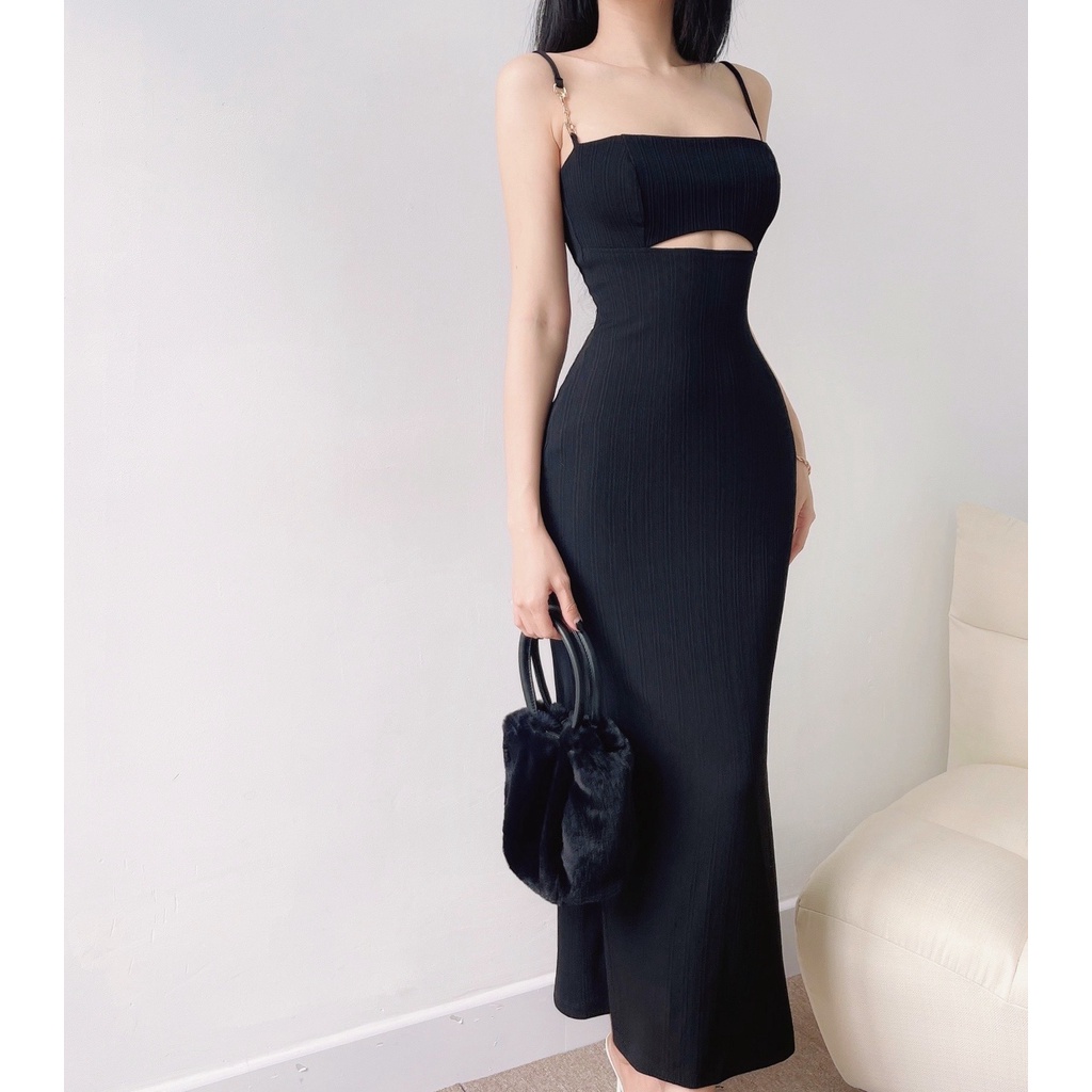 Michela dress đầm ôm body dây - TADstore