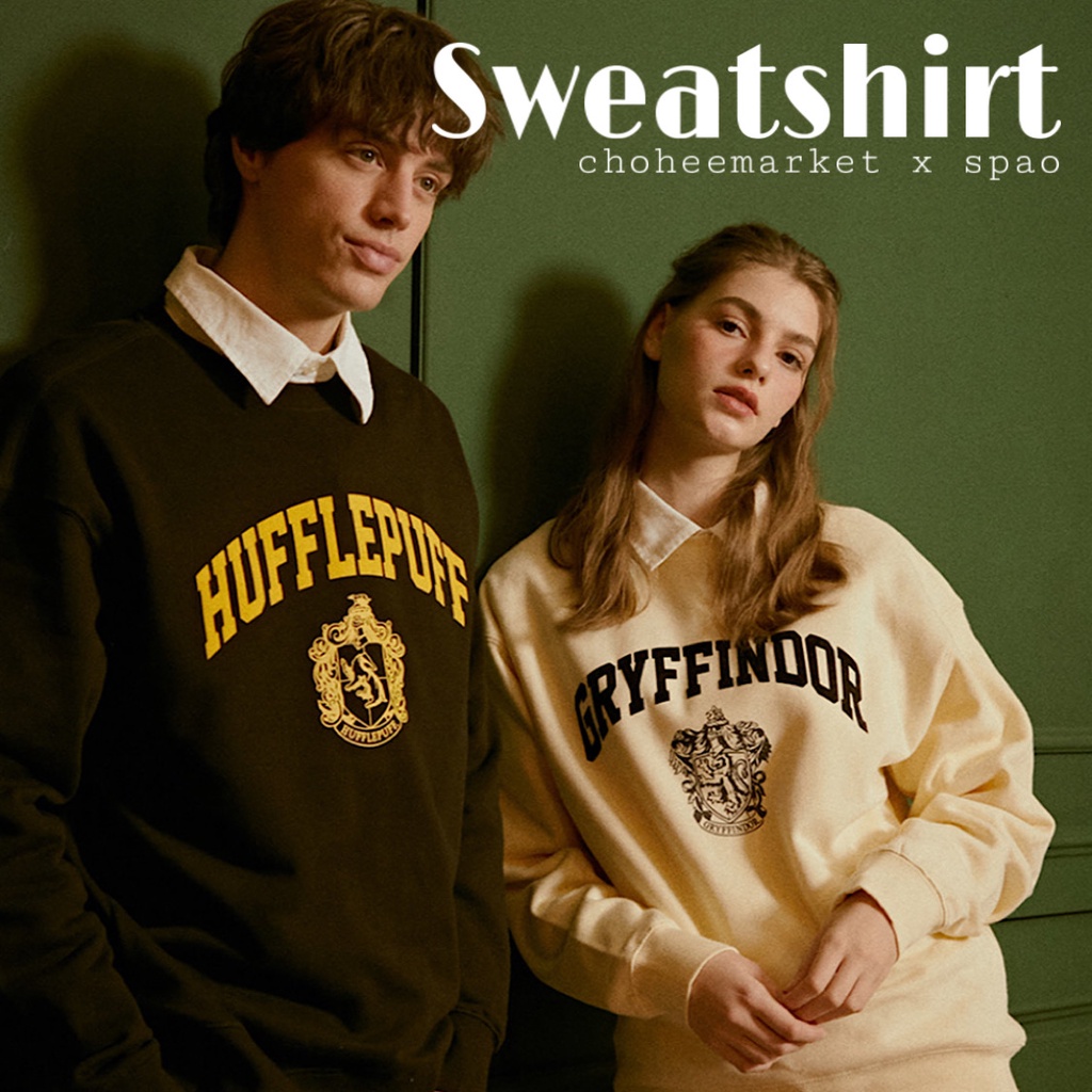 choheemarket x spao (authentic) áo khoác ký túc xá, unisex l 4type