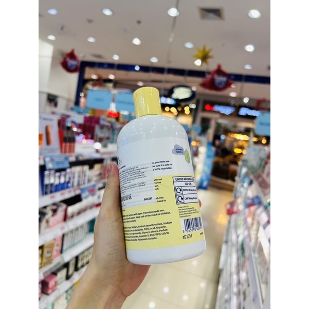 Sữa tắm gội cho bé Boots baby head to toe wash 500ml Chính Hãng
