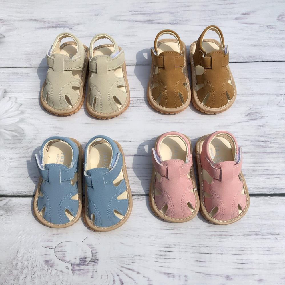 Giày Tập Đi Cho Bé Đế Êm Quai Mềm Có Video