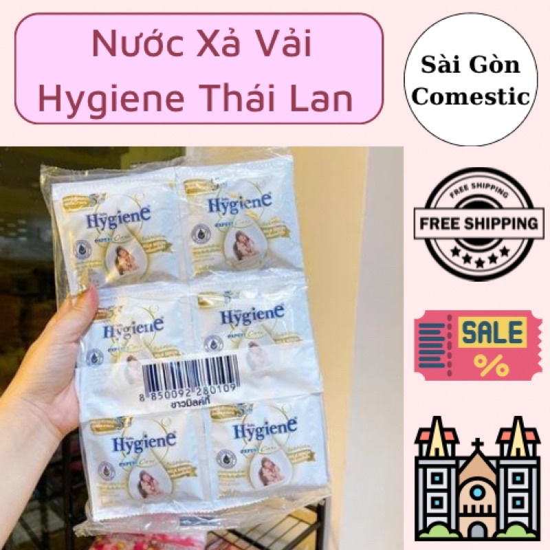 1 Dây 24 Gói Xả Vải Hygiene Thái Lan