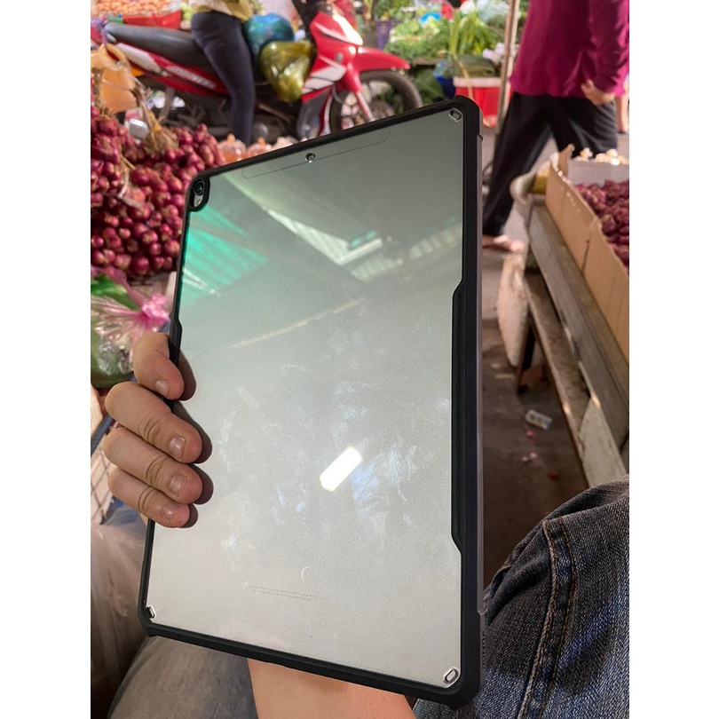 Ốp lưng XUNDD iPad Air 3 / iPad Pro 10.5 inch  Chống shock, Mặt lưng trong, Viền TPU - Đen