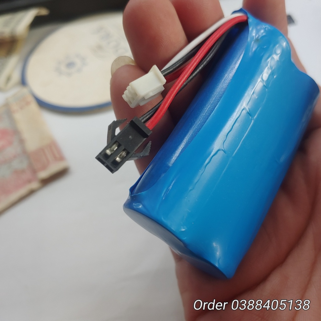 Pin 18650 đóng cell 2s 7.4vol 8C