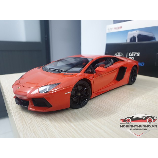 Xe mô hình Lamborghini Aventador, tỉ lệ 1:18