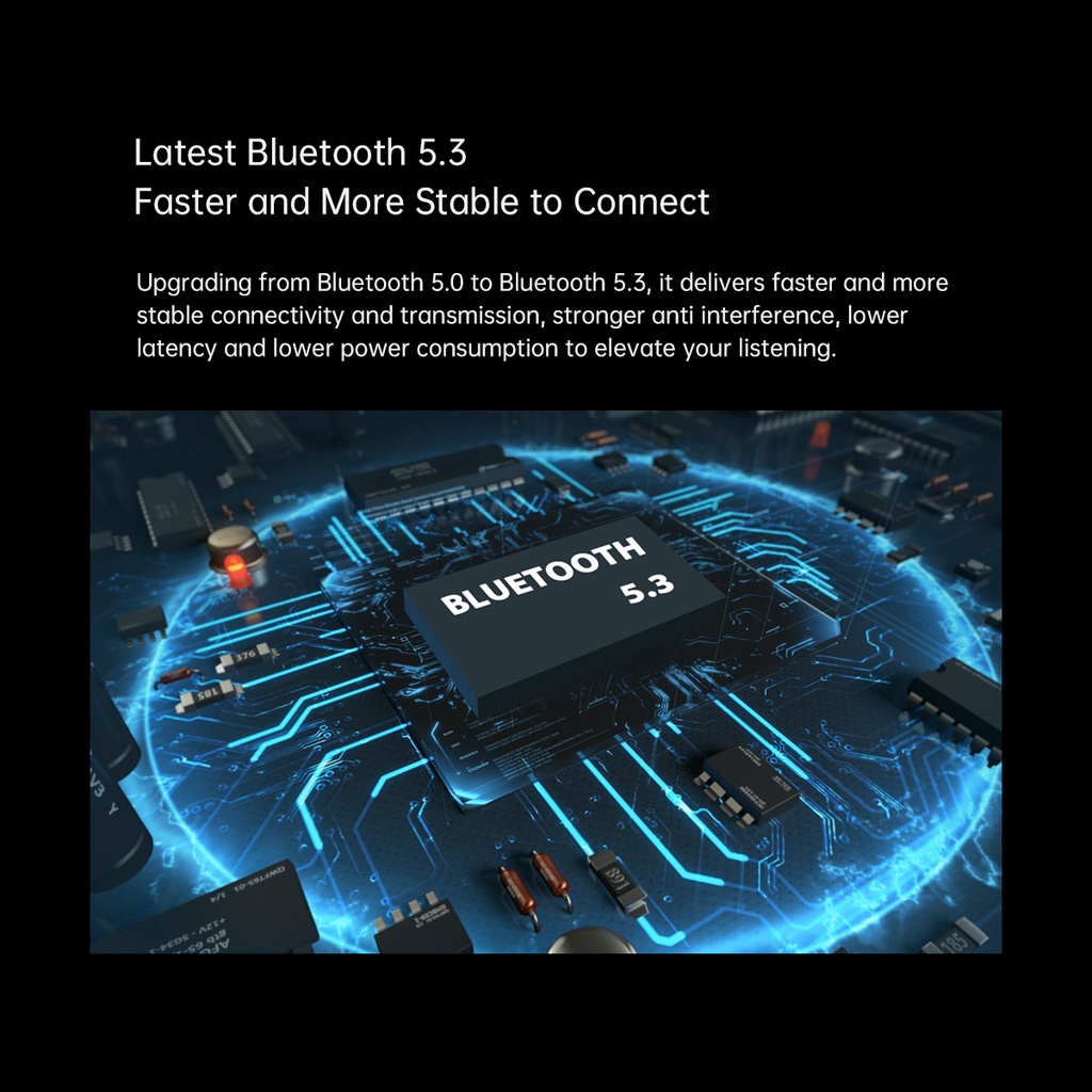 Tai nghe bluetooth không dây BLACKVIEW Airbuds 6 TWS