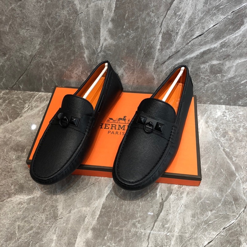 Giày Moca nam mẫu HM mới nhất da bò nguyên tấm bảo hành 1 năm