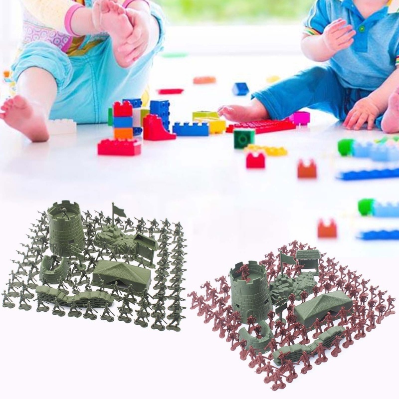 Fol Set 100 Mô Hình Lính Đồ Chơi Nhiều Mẫu Mã Cho Halloween