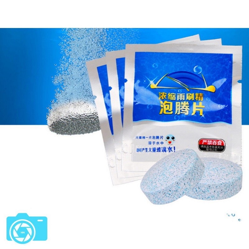 Combo 20 Viên Sủi Rửa Kính Ô Tô Viên Sủi Nước Rửa Kính Ô tô Đậm Đặc 1 Viên Pha 4L Nước... Cz-Auto
