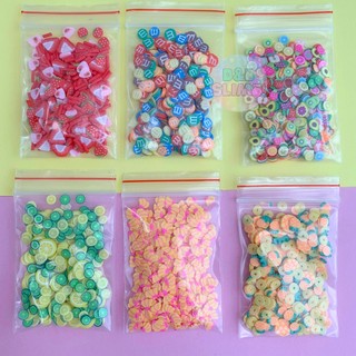 Nail đất sét, cốm trang trí slime 10gr - nguyên liệu làm slime, làm nail, thủ công,diy