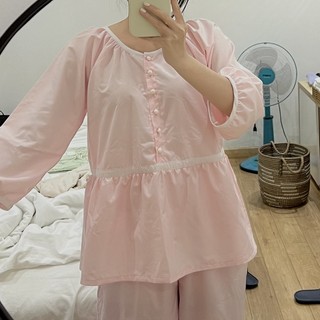 𝐚𝐬𝐡𝐞𝐱𝐢𝐧𝐜𝐡𝐚𝐨: (𝐃𝐨𝐥𝐥𝐲 𝐏𝐉) pyjama, bộ mặc nhà babydoll thô lụa cotton